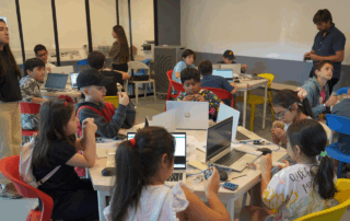 Talleres infantiles sobre ciencias y sustentabilidad en invierno